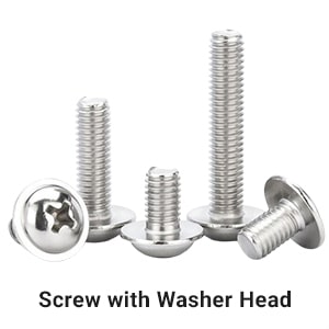 Screw with Washer Head