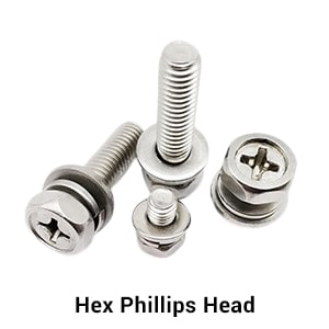 Hex Phillips Head